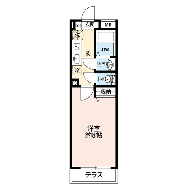 ピアコートTM大泉学園壱番館の間取り|間取りです。