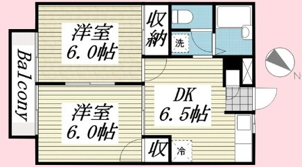カサグランデ東大宮の間取り