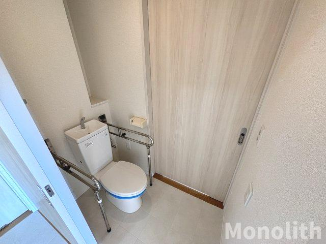 サンヴァリエ津久野9号棟のトイレ