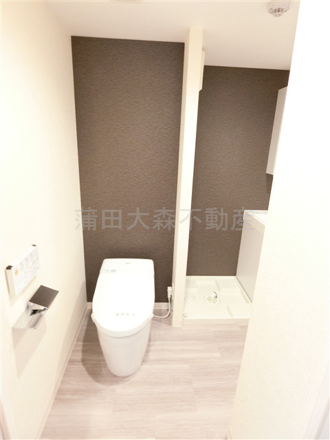M-1 Tokyo蒲田のトイレ|温水洗浄便座付きタンクレス