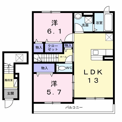 【間取り】 | ecLore小阪