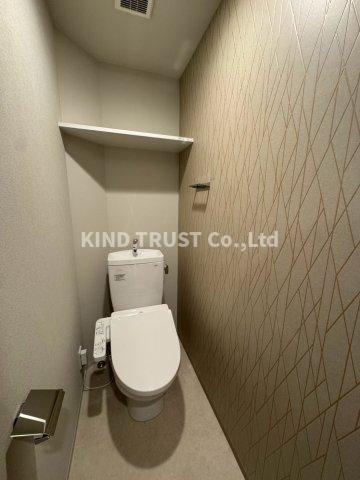 ミラージュパレス新梅田Cieloのトイレ|コンパクトで使いやすいトイレです