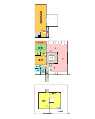 【間取り】 | 伊東市宇佐美　中古戸建て