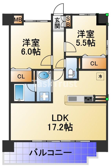【間取り】 | バロンドール京橋