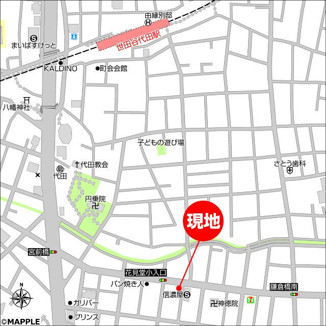 ＤＫ　ＨＯＵＳＥの地図