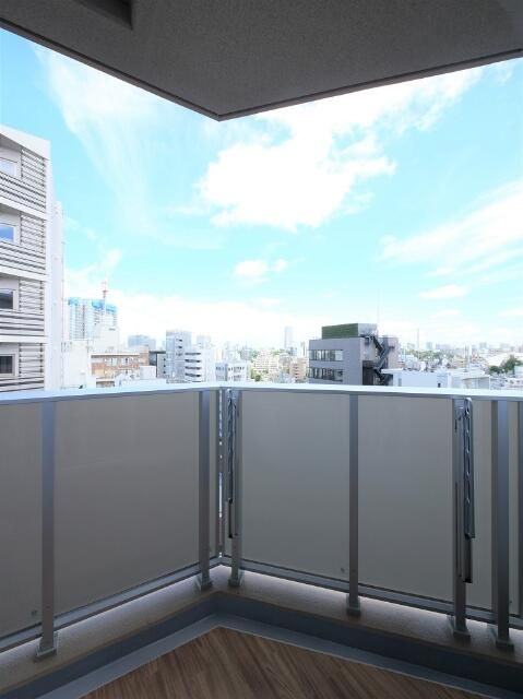神宮北参道レジデンスのバルコニー