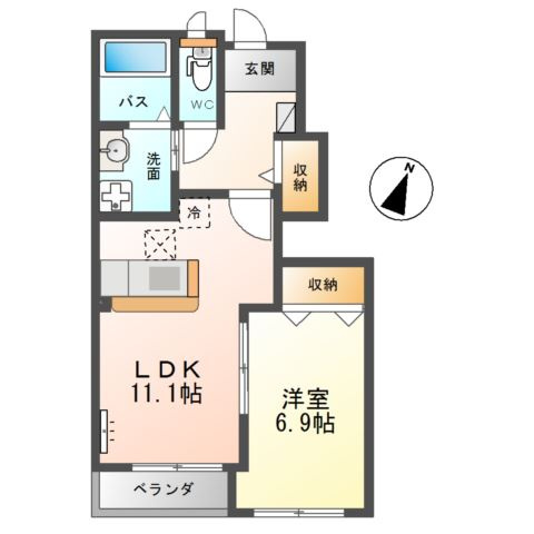 グレイスコートの間取り