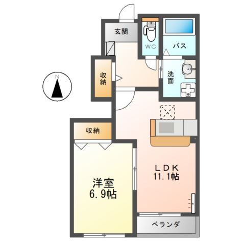 アーバングレイスの間取り