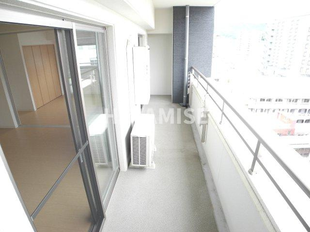 ABITI浜町のバルコニー|※同間取りの別の階のお部屋の画像です※現況を優先します