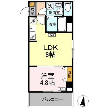 ニュートリノ要の間取り