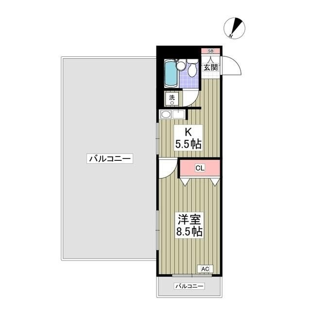 フレクション光が丘の間取り