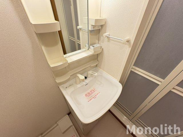 アンソレイエの洗面所
