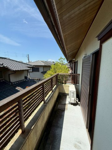 木津川台3丁目戸建のバルコニー
