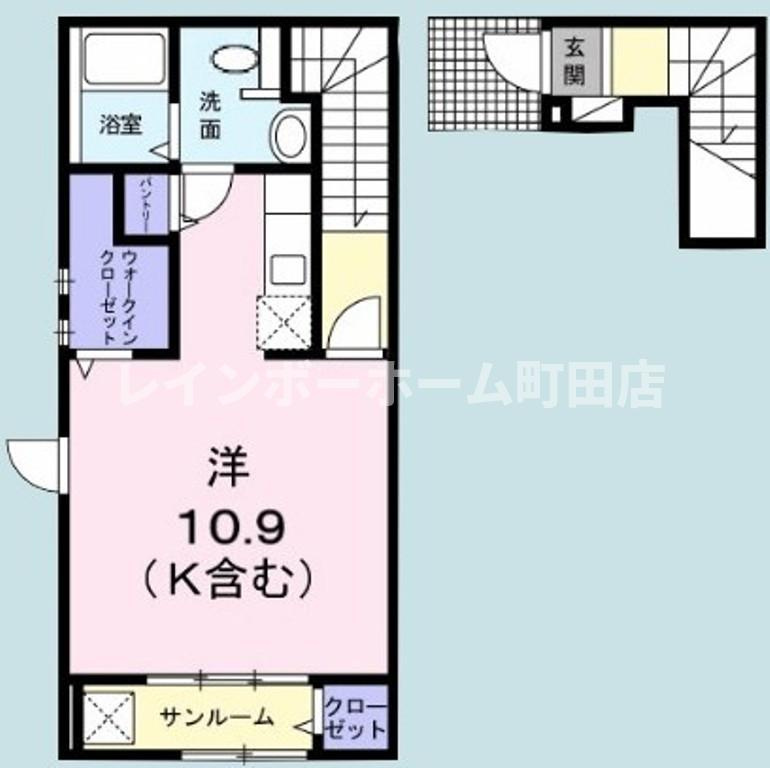 フェリーチェ※初期費用分割あと払いサービス利用可能物件の間取り