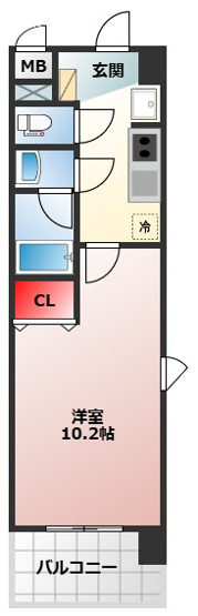 【間取り】 | シェソワ堺七道