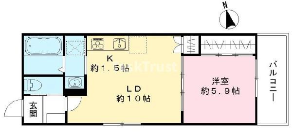【間取り】 | ユアメゾン　プリーモ