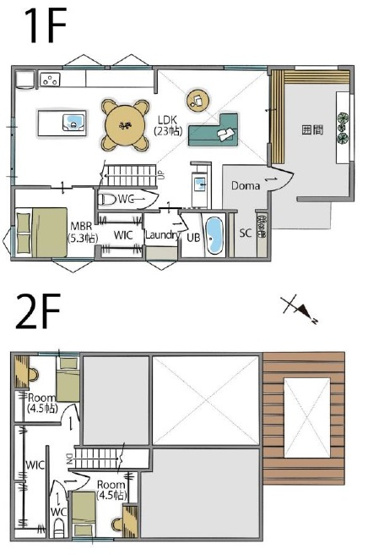 【間取り】 | CITTA印西牧の原４号棟