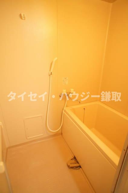 ガーデンヒルズ国分寺台Ａ棟の浴室|お風呂でゆっくりできますね