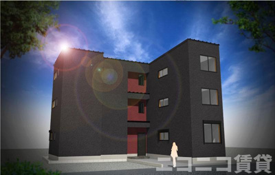【外観パース】 | Six Base Nishiarai  | 建築中のため