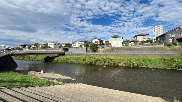 大和市下鶴間土地【建築条件なし】の周辺|境川