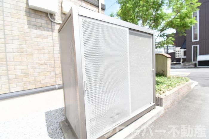 ルーチェ D棟のその他共用部分|ゴミ庫