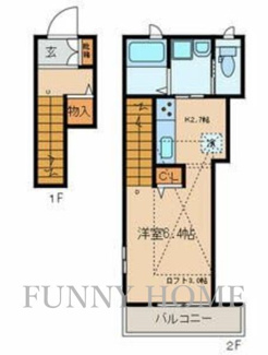 【間取り】 | メゾンＨａｎａ赤堤Ⅱ