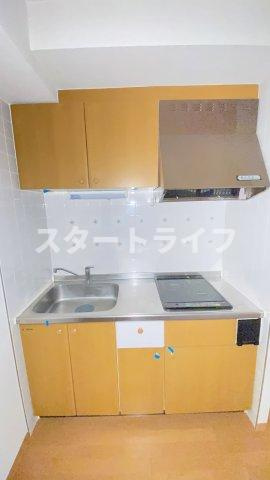 大阪市淀川区木川西４丁目の賃貸マンションのキッチン