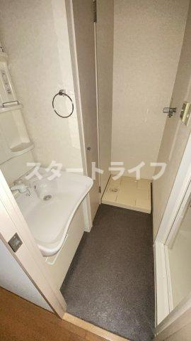 大阪市淀川区木川西４丁目の賃貸マンションの洗面所