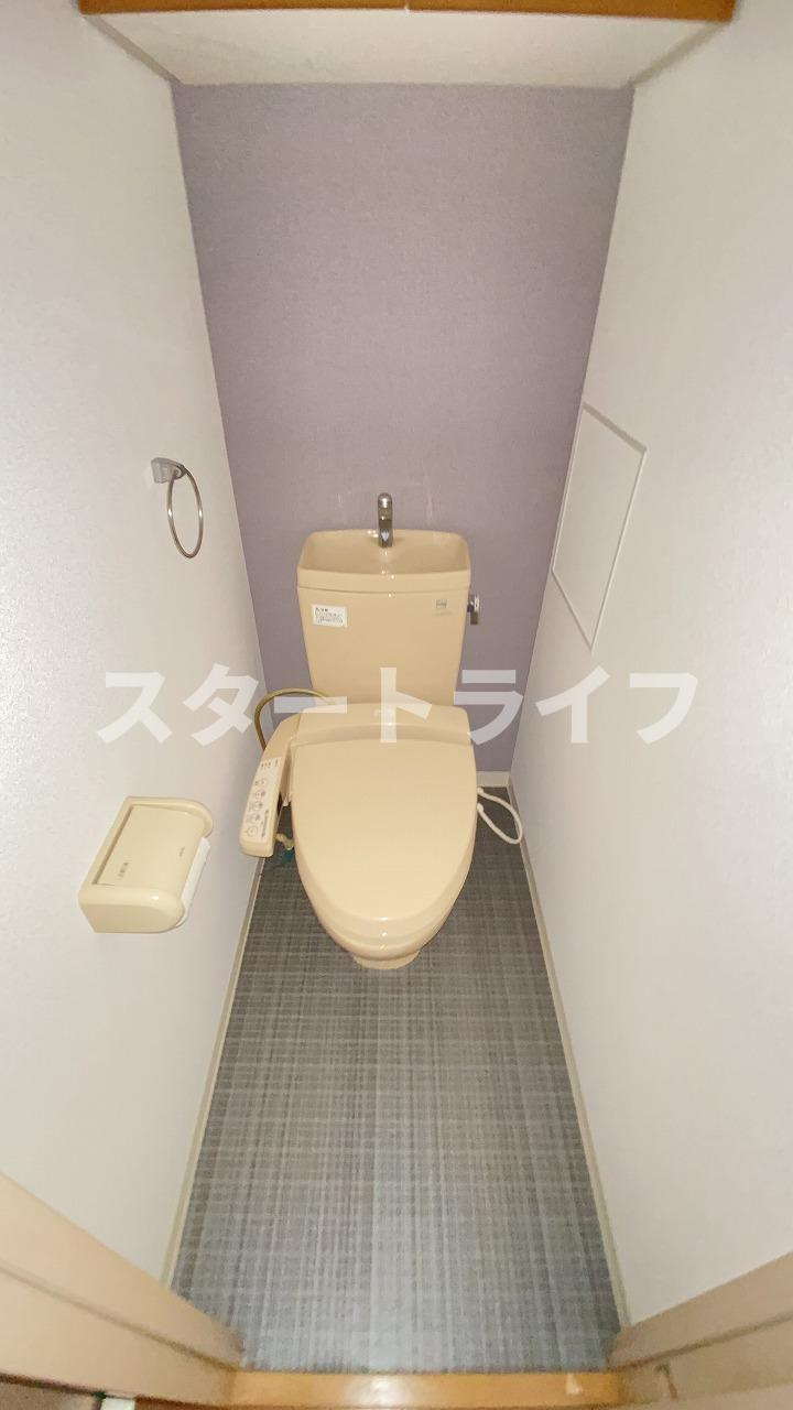 大阪市淀川区木川西４丁目の賃貸マンションのトイレ