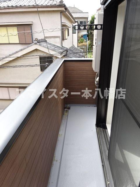 ベレガンス津田沼Ⅱのバルコニー