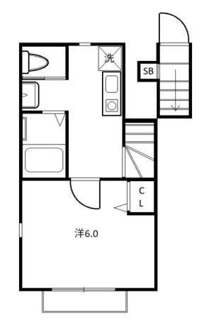 ベレガンス津田沼Ⅱの間取り