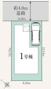 船橋市南三咲一丁目　新築分譲住宅１号棟