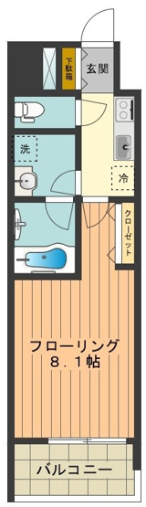 【間取り】 | シャーメゾンステージ日野(シャーメゾンステージヒノ)