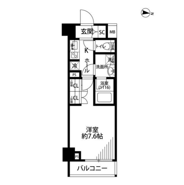 プレール・ドゥーク世田谷代田の間取り