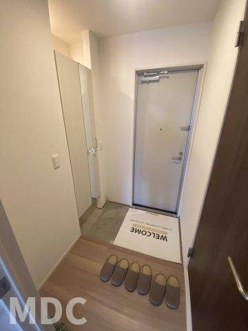 グランディール南佐古の玄関