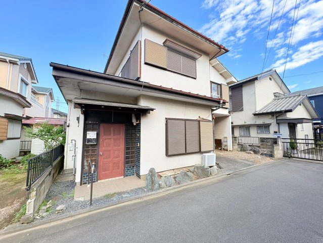 川越市旭町2丁目　建築条件なし売地　東武東上線『川越駅』徒歩17分　【大塚小学区】の前面道路含む現地写真