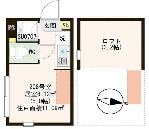 【間取り】 | 桜テラス荒川