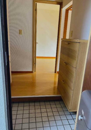 パレス中和泉の玄関