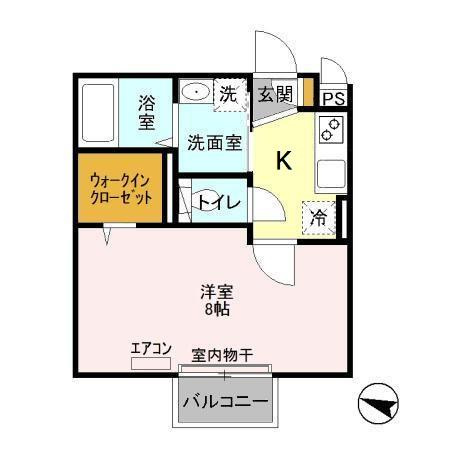 流山市大字東深井のアパート