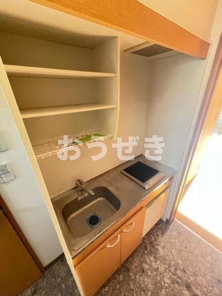 サン・デ・クレセールのキッチン