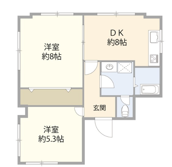 大田区多摩川2丁目住宅の間取り|間取り