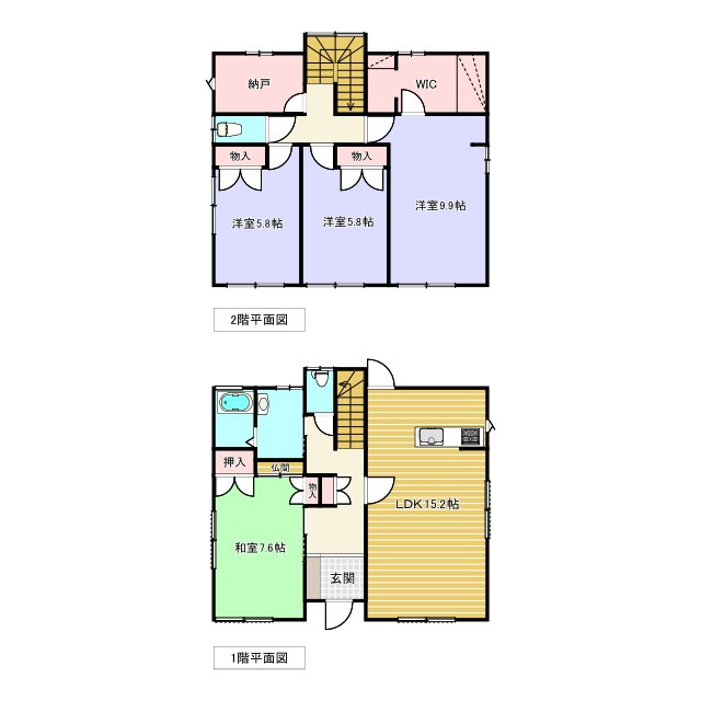 前橋市北代田町の間取り