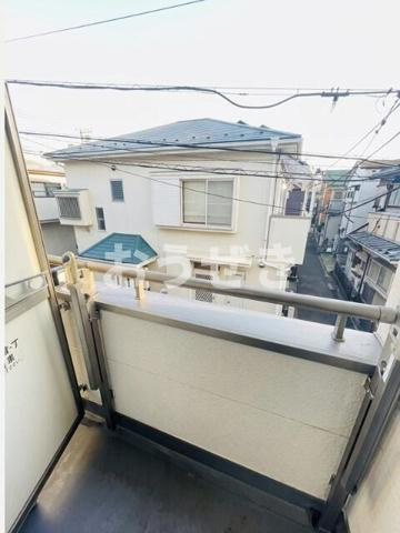 クオリア横浜大口のバルコニー