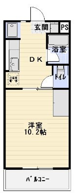エスぺランサⅠ の間取り