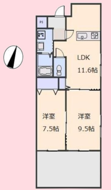エスポワールの間取り