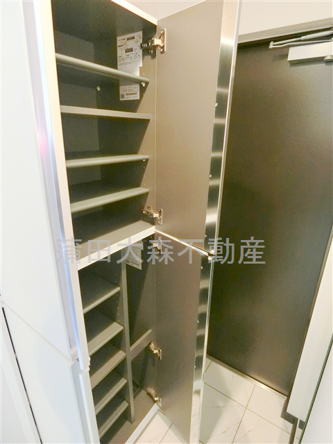スカイコートパレス蒲田Ⅱの設備|玄関収納　シューズBOX