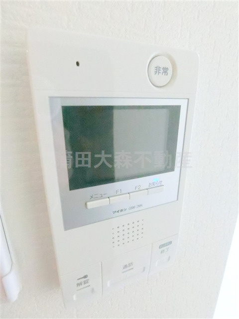 スカイコートパレス蒲田Ⅱの設備|TVモニター付オートロック　インターホン