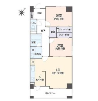 旭ビル21の間取り