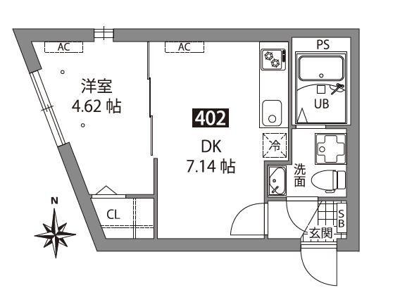 アザレア板橋の間取り|間取り図