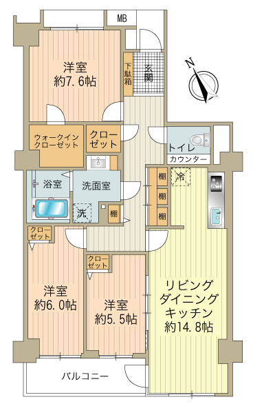 長池公園せせらぎ通り北の画像